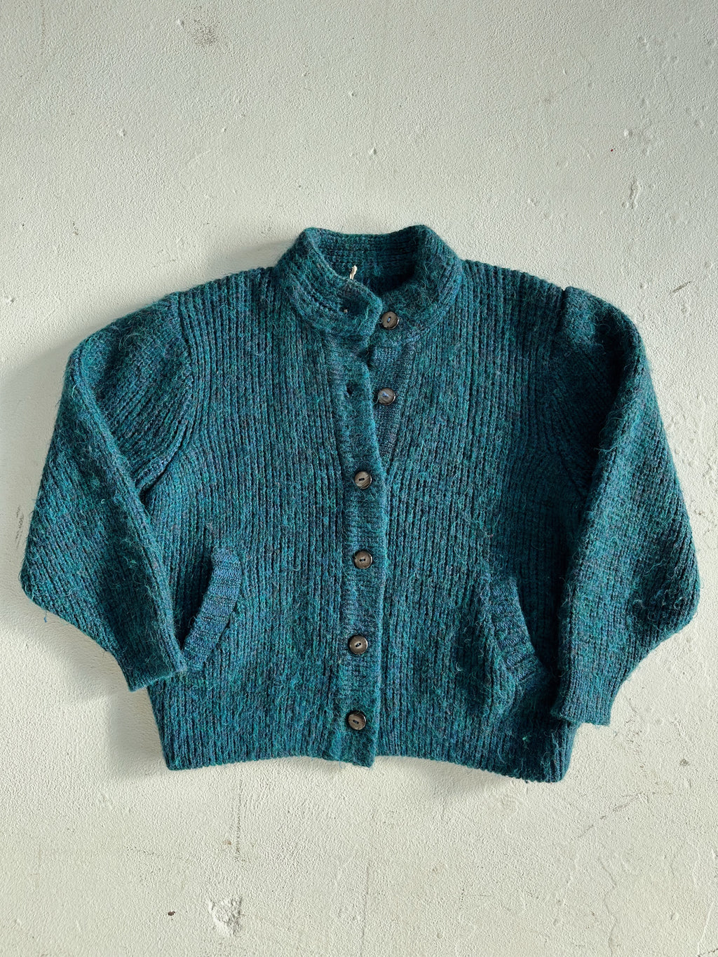 Chunky Knit Wool Cardigan