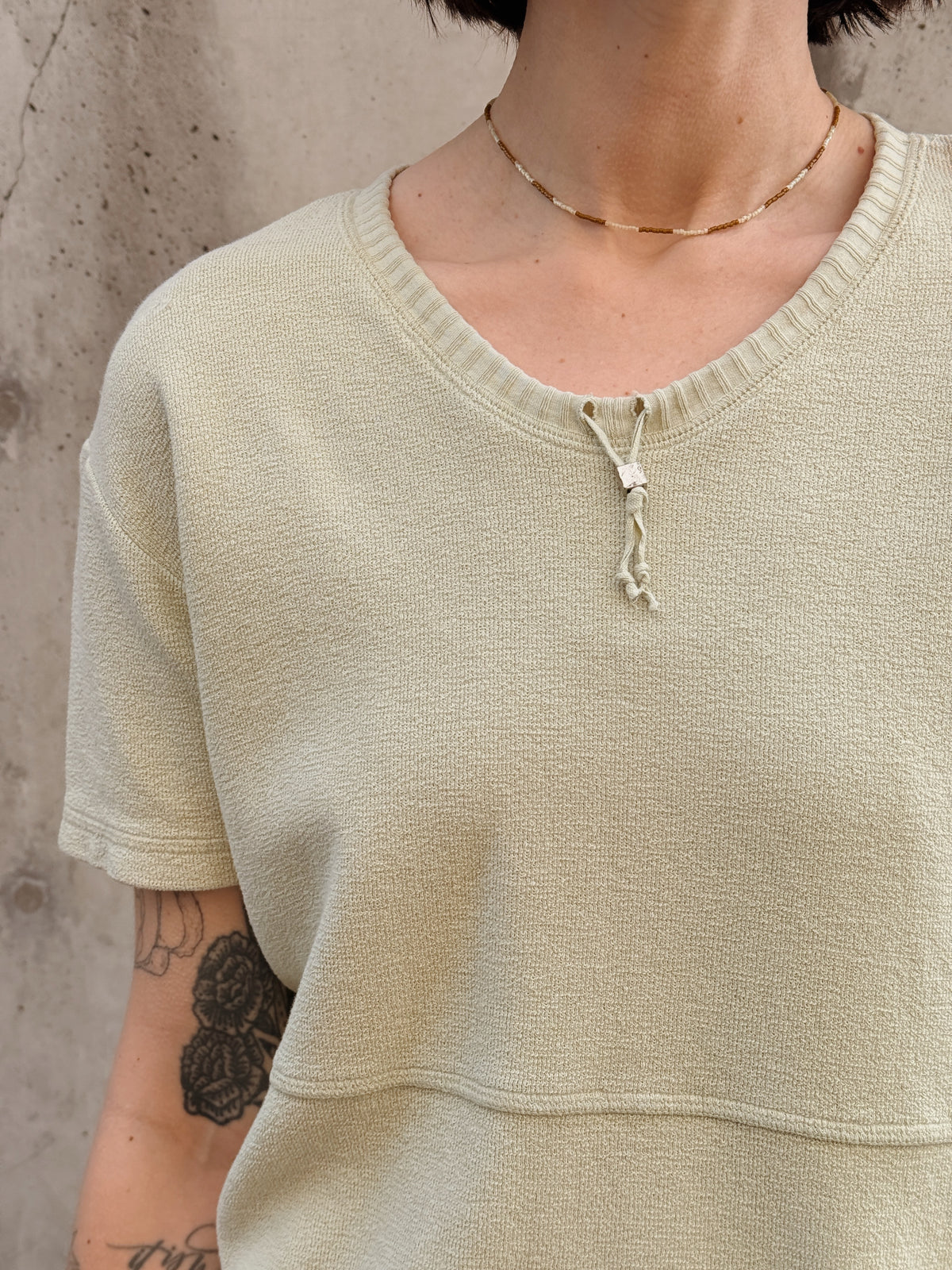 Sage Tie Tee