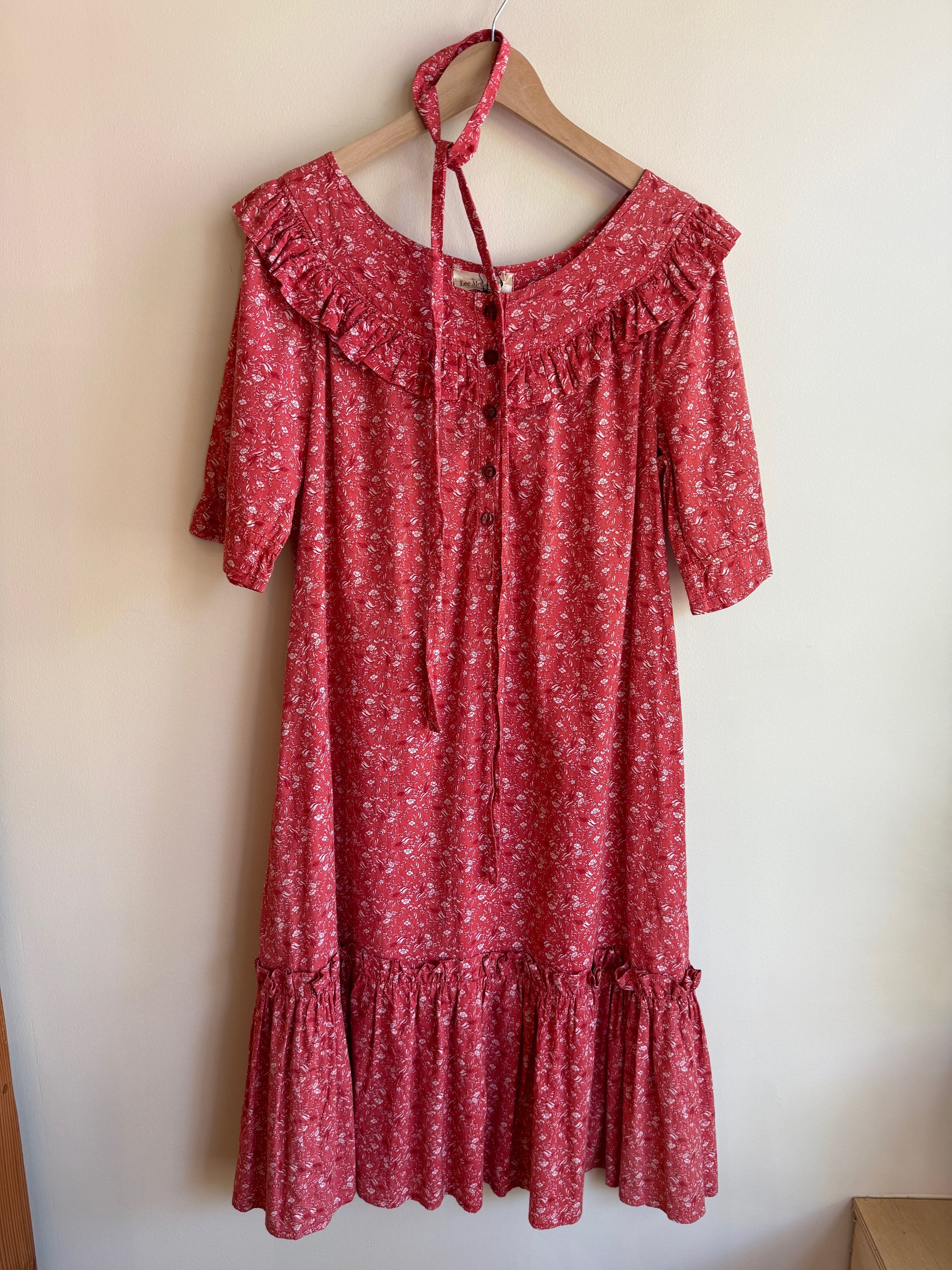 Pink Floral Dress