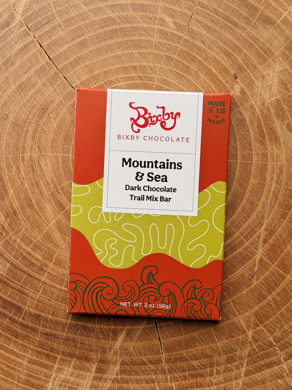 Mountains + Sea Trail Mix 70% Dark Chocolate Bar