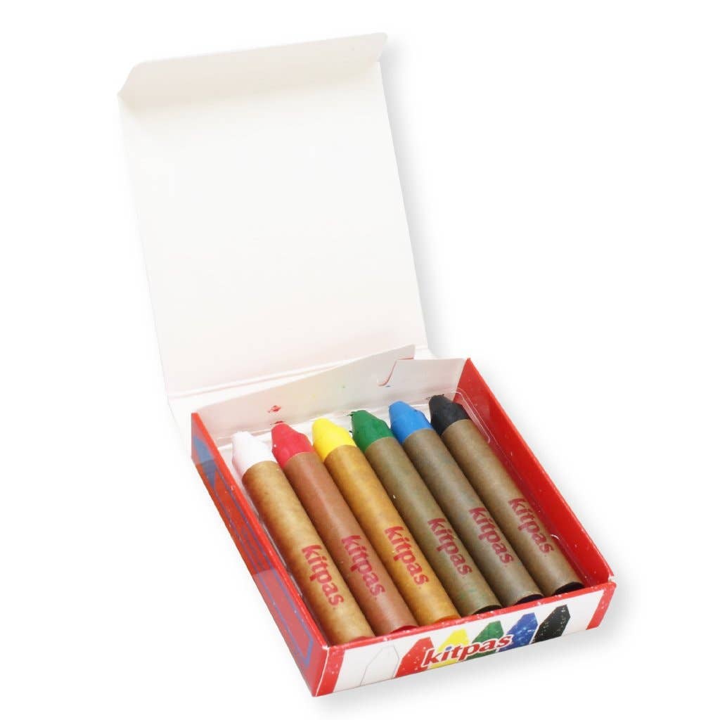 Kitpas Crayons - 6 Colors