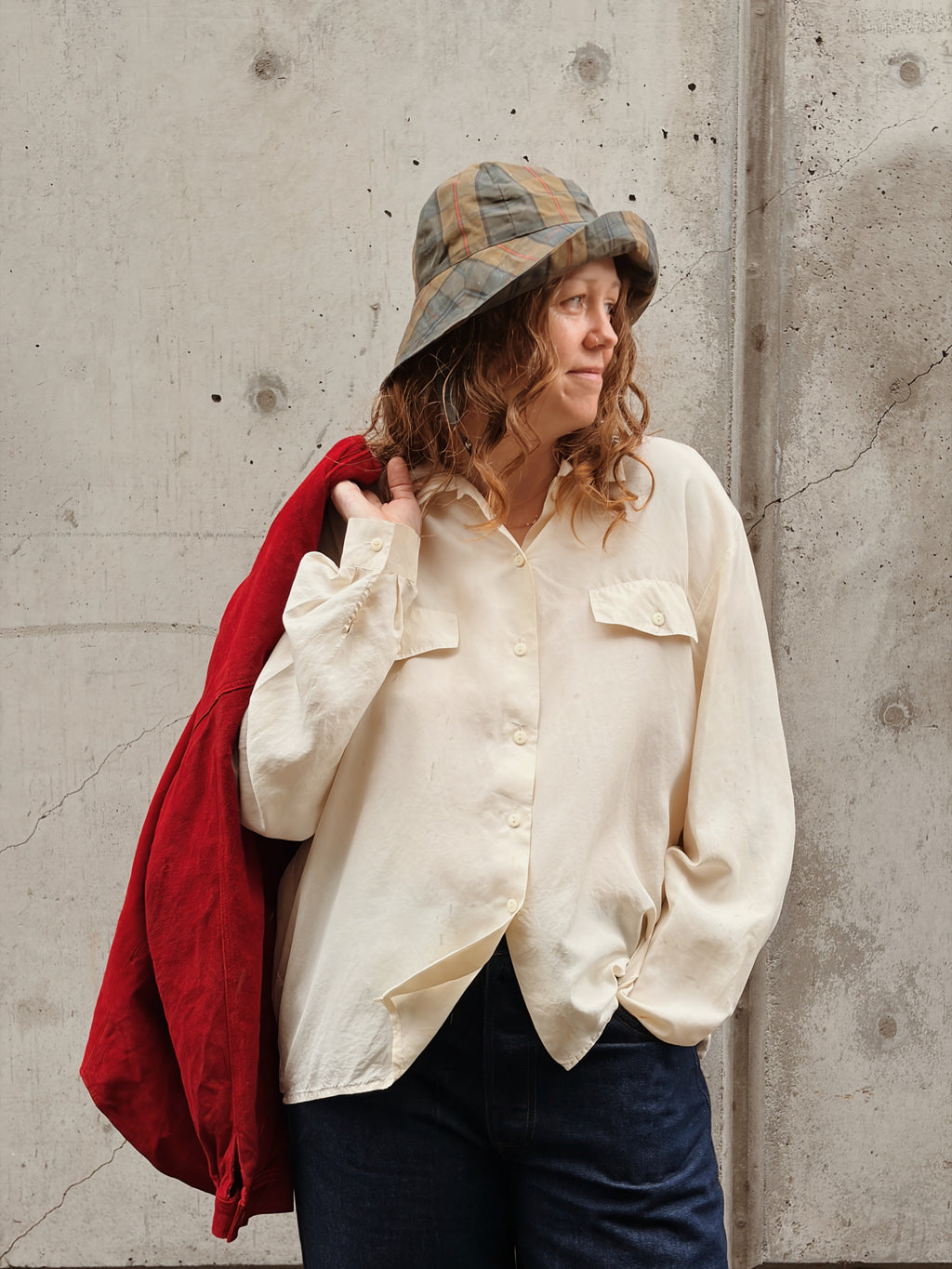 Silk Dream Cream Blouse