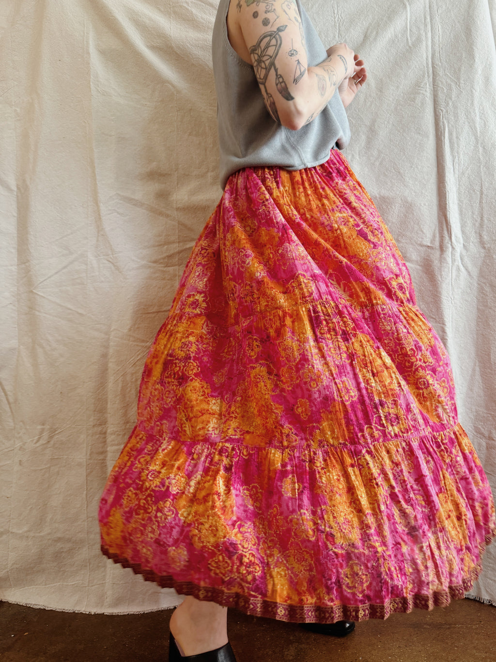 Crinkle Skirt