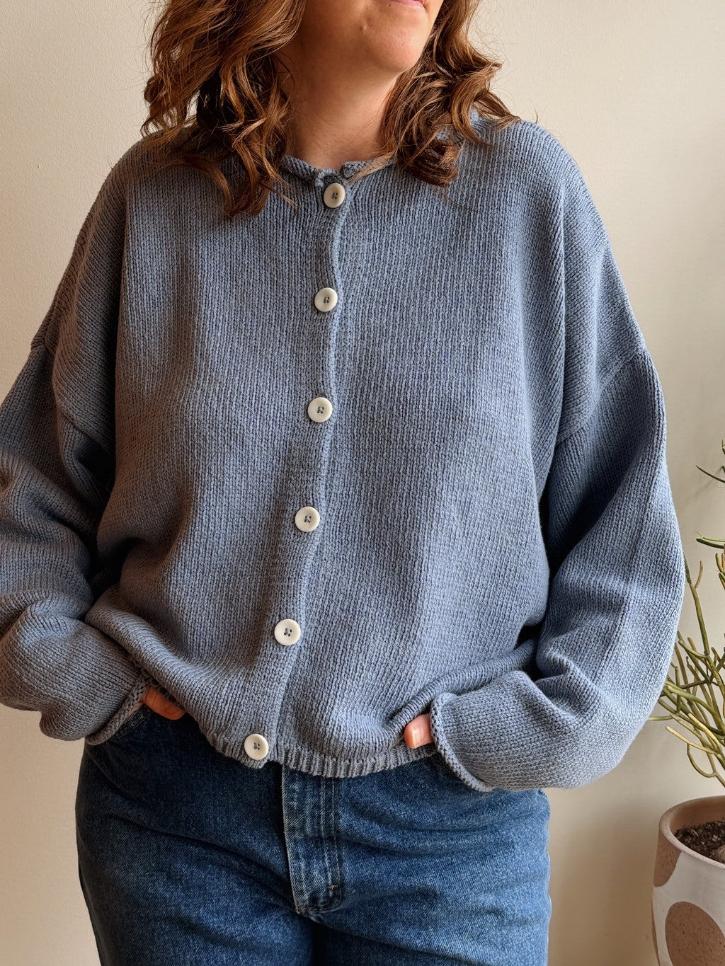 Oversized Peri Cardigan