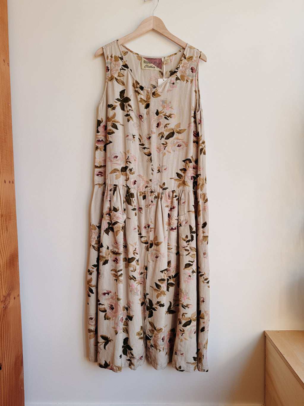 Floral Drop Waist Dress
