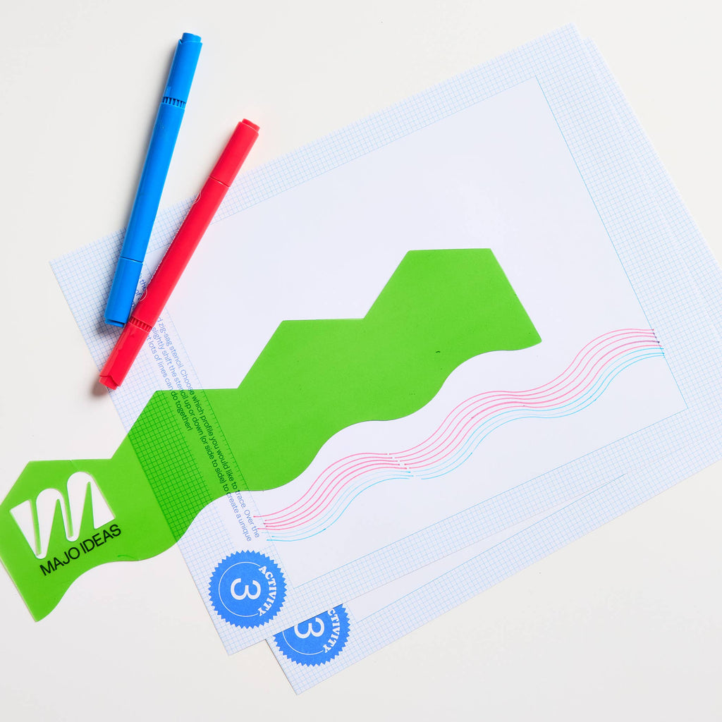VOL ①② — OP ART Sticker Based Art Pack
