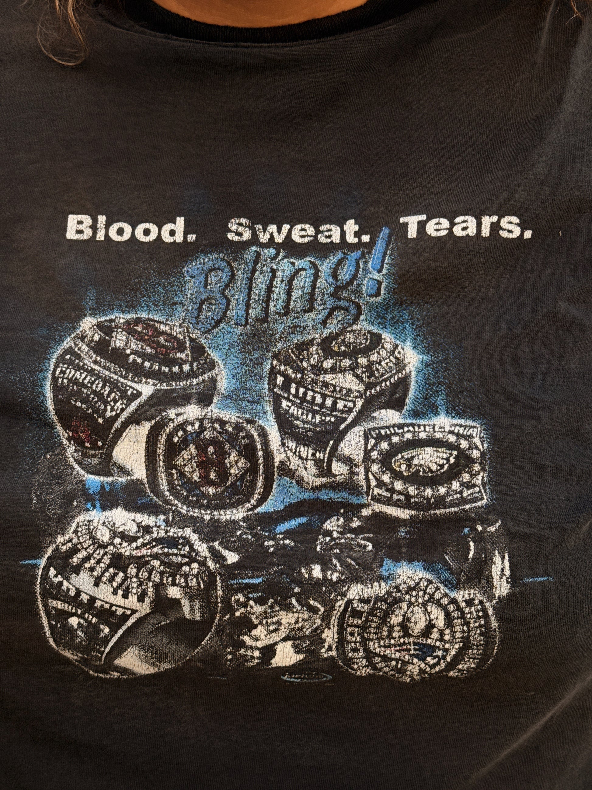 Blood Sweat Tears Eagles Tee
