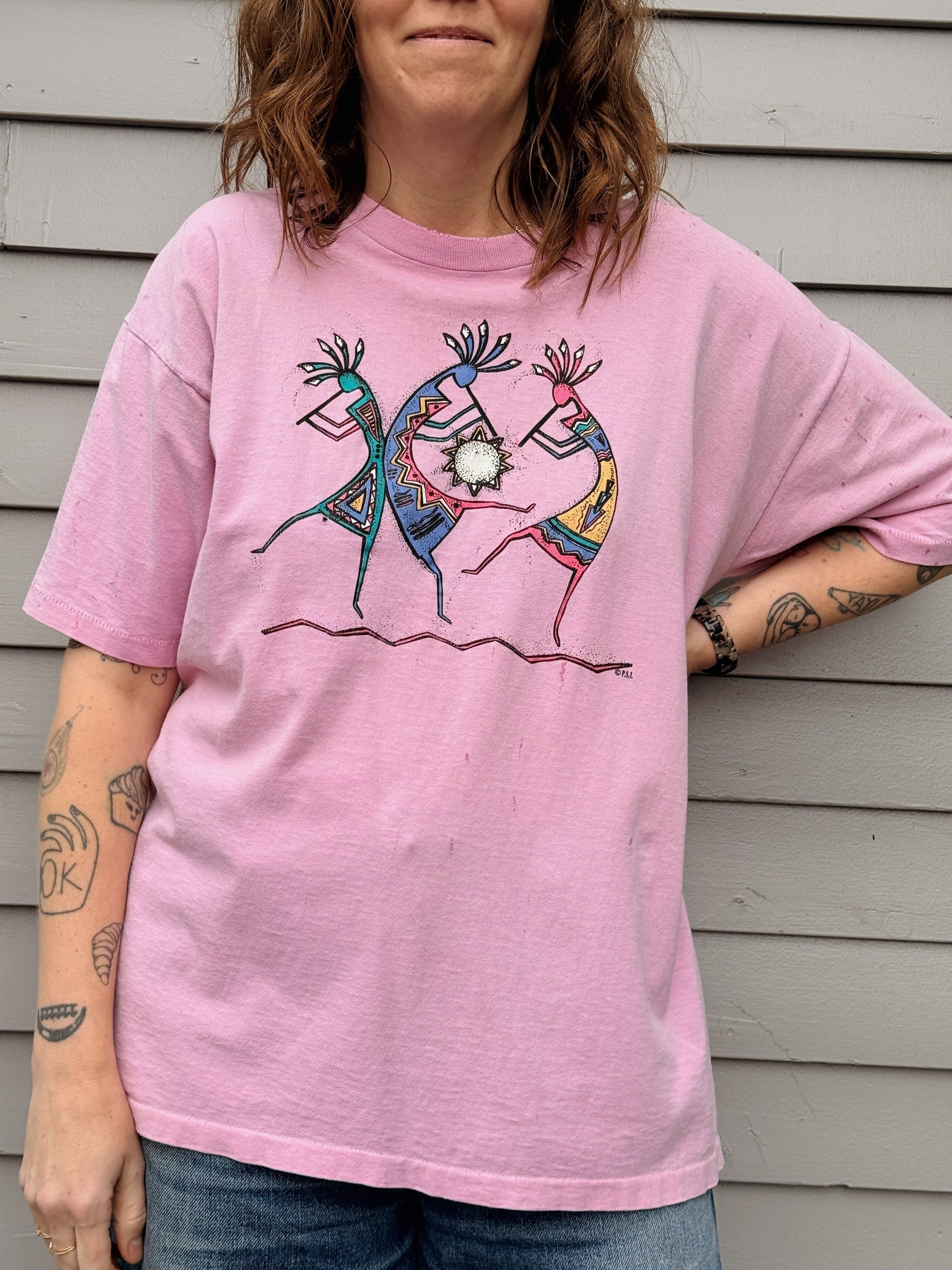 Kokopelli Single Stitch Tee
