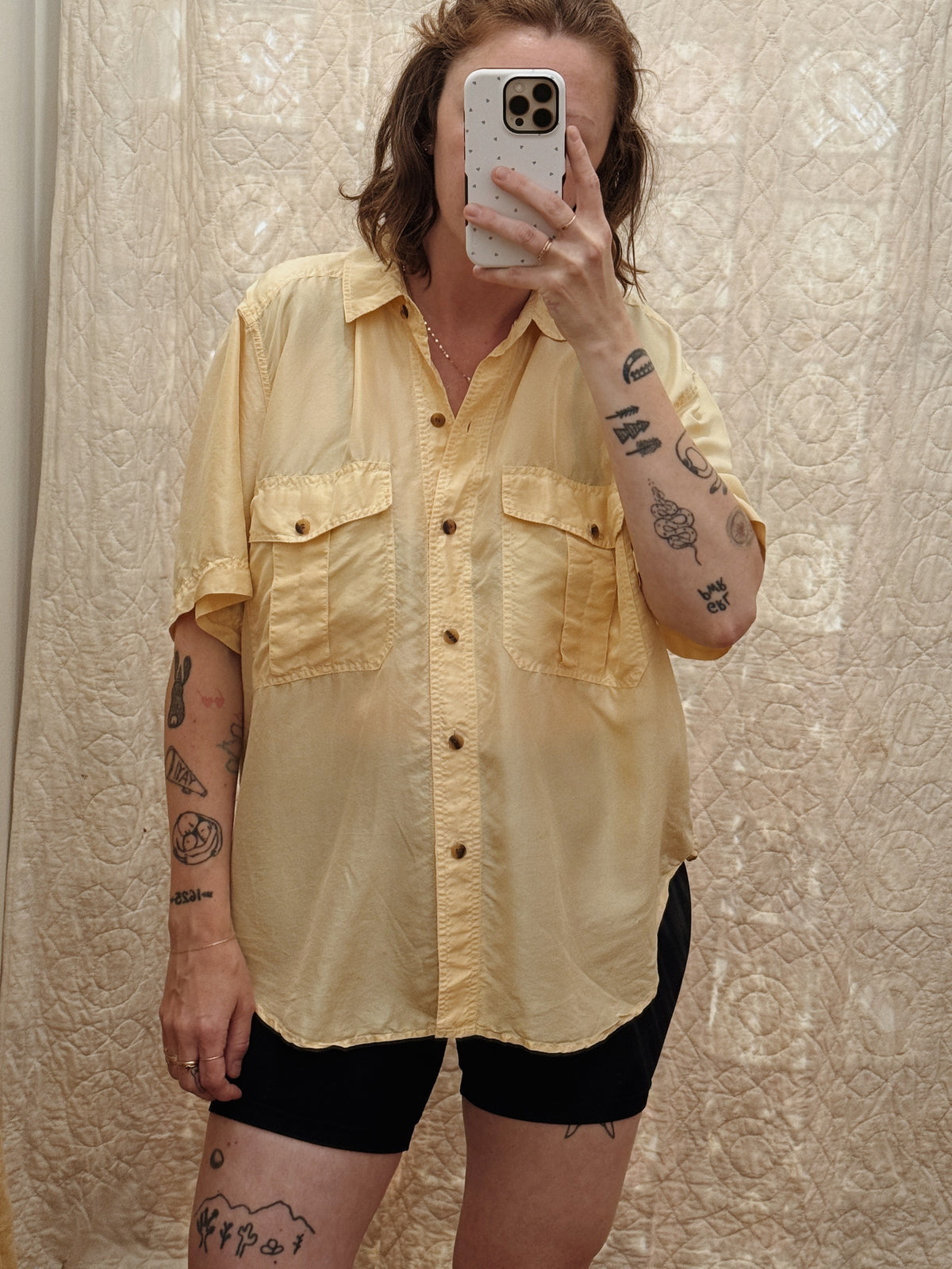 Butter Silk Button Up