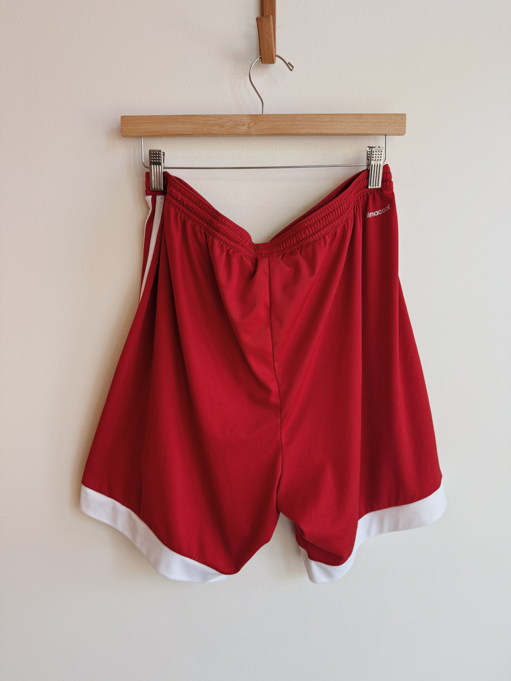 Adidas Red Track Shorts