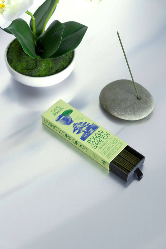 Bonsai Garden | Low Smoke Incense, Made in Japan, Natural