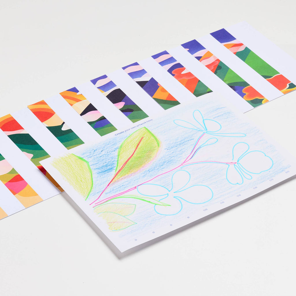 VOL ①② — OP ART Sticker Based Art Pack