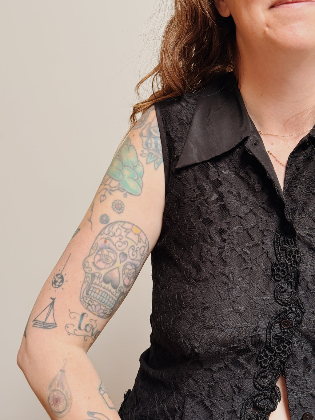 Lace Collard Tank