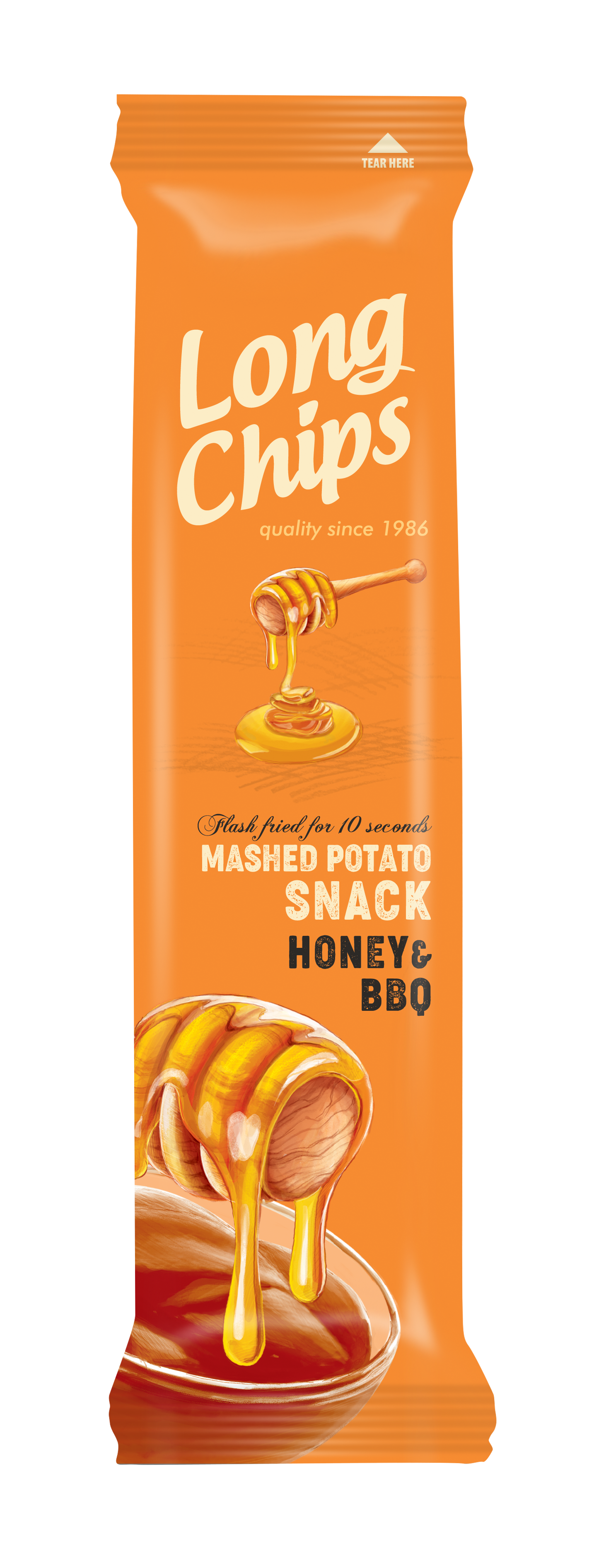 Long Potato Chips - Honey BBQ