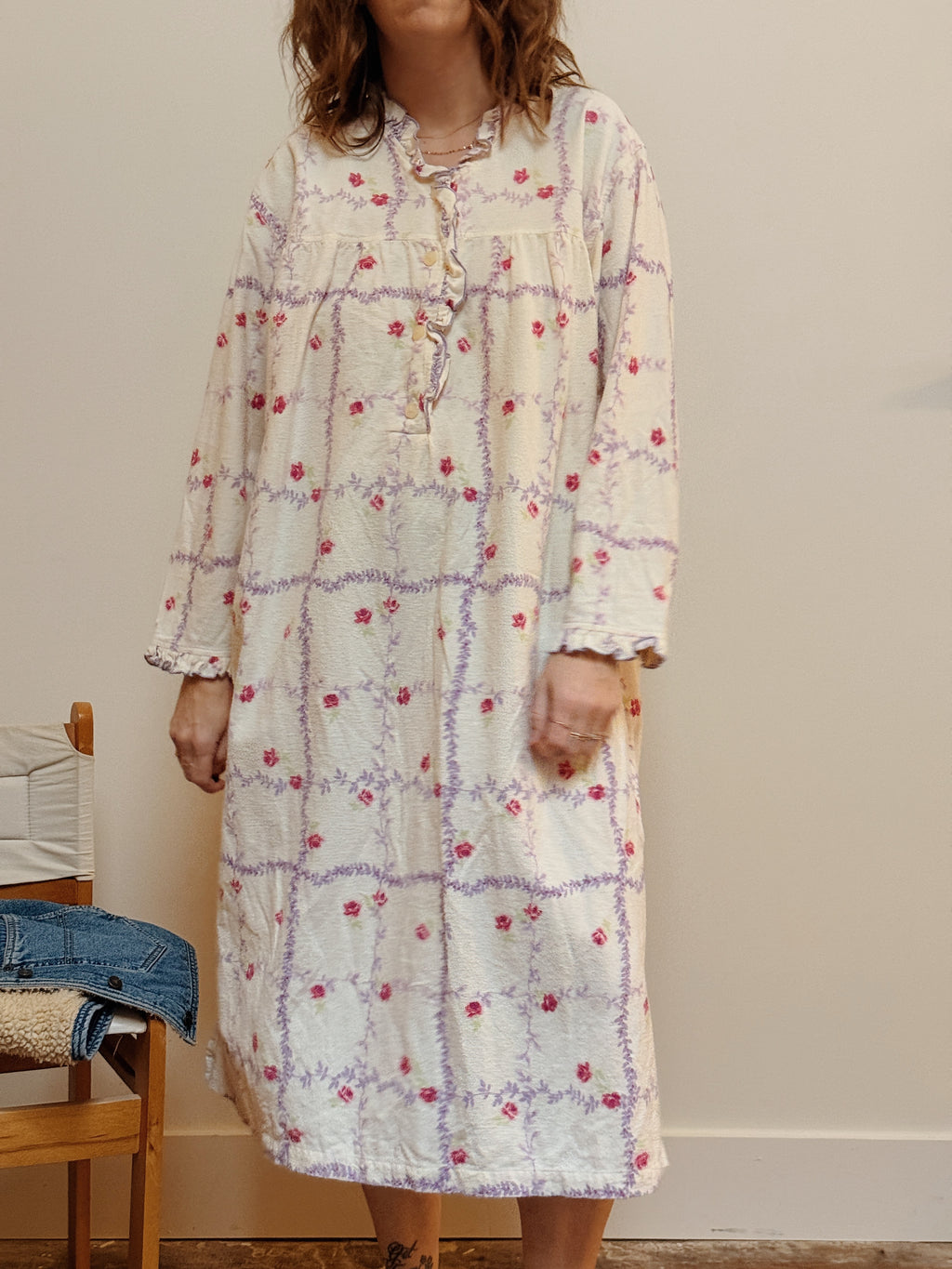 Cherokee Cotton Flannel Nightgown