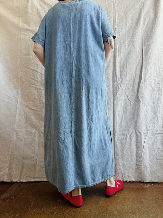 Light Wash Denim Dress