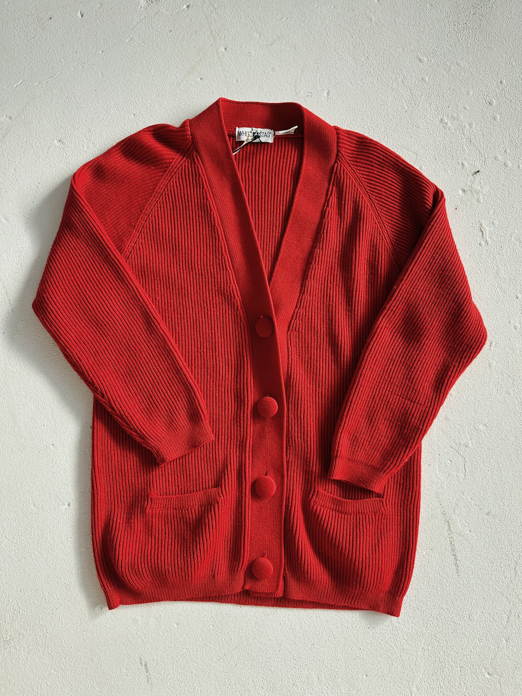 Ribbed Knit Grandpa Cardigan