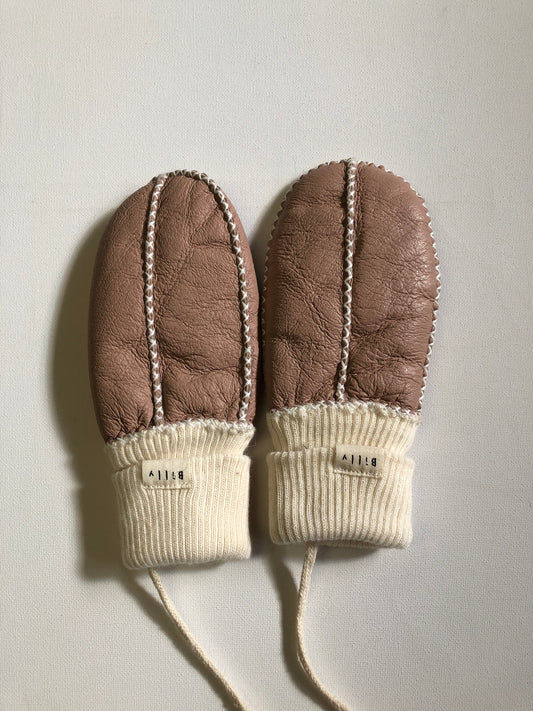 Kids Shearling Mittens