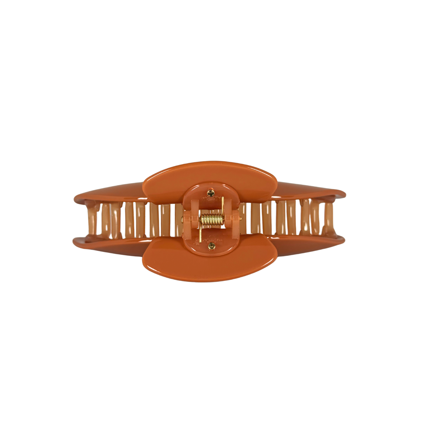 Slim Hair Claw Clip — Clay