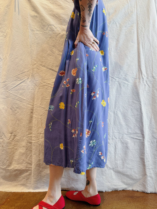 Periwinkle Floral Dress