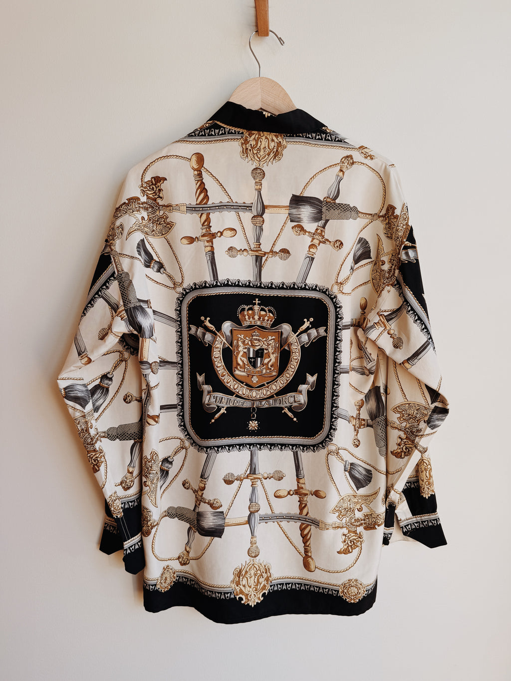 Printed Silk Blouse