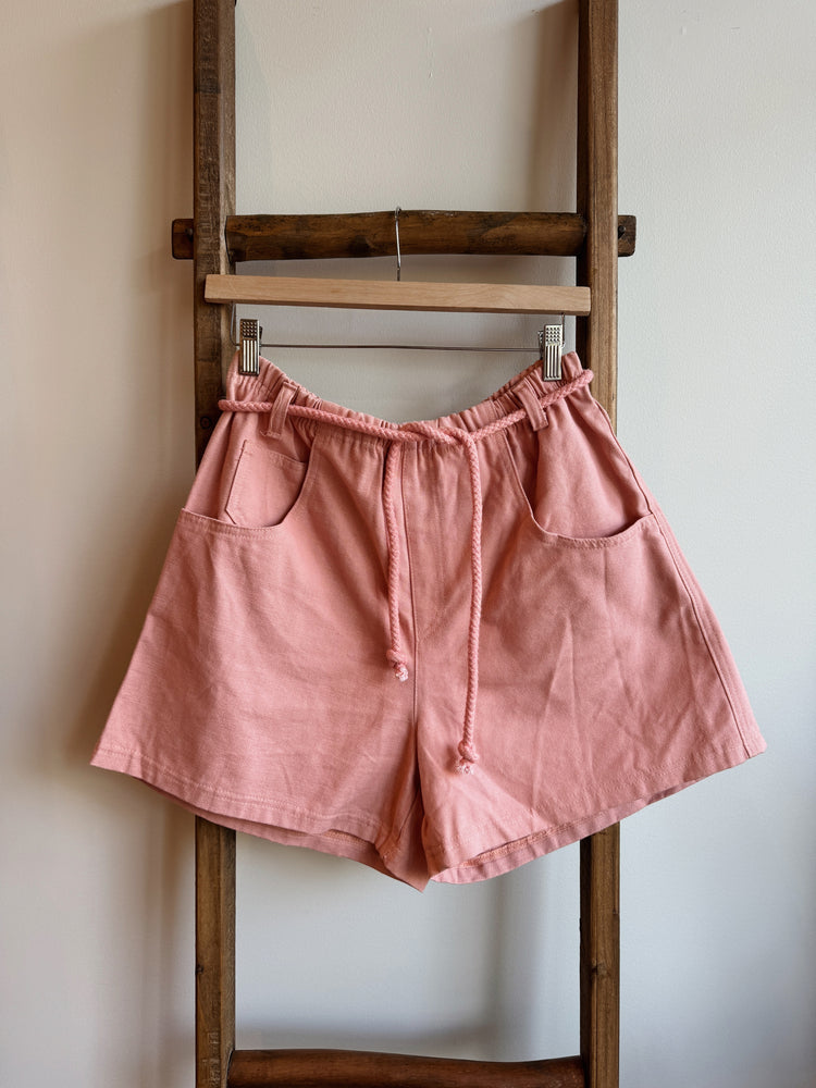 Salmon Cotton Short