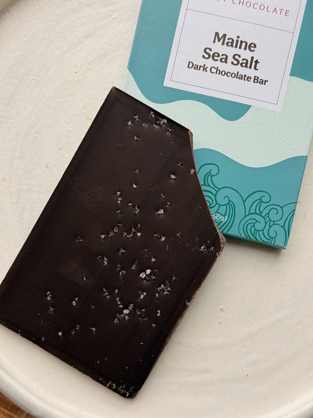 Organic Dark Chocolate Sea Salt Bar