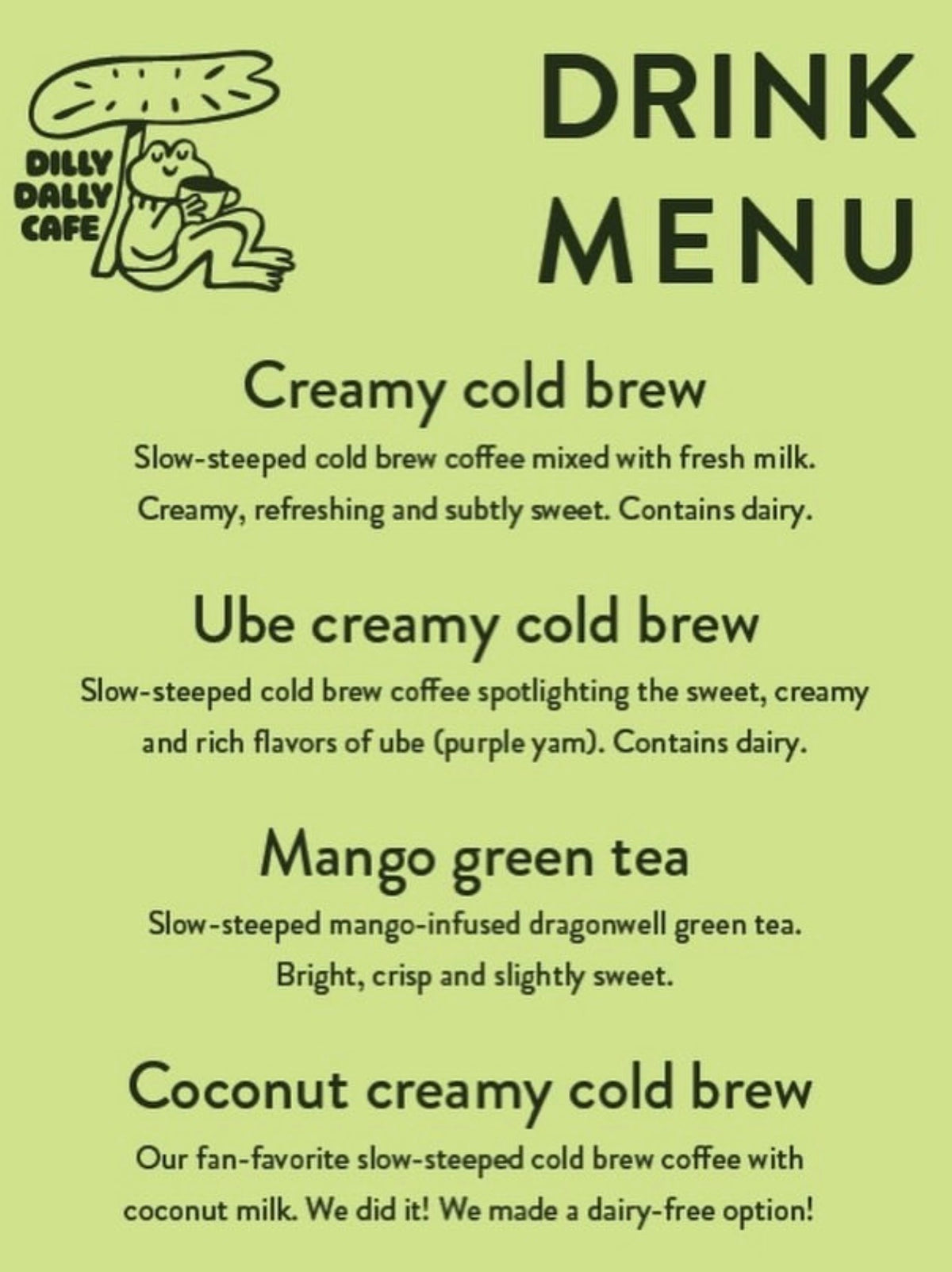 Dilly Dally Cafe + Bread Baby Pop Up - 9/12