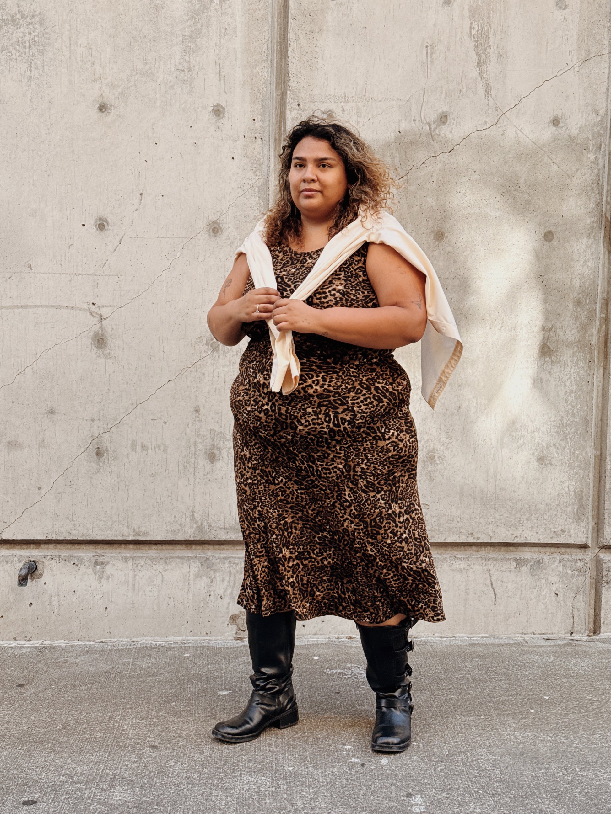 Leopard Travelers Dress