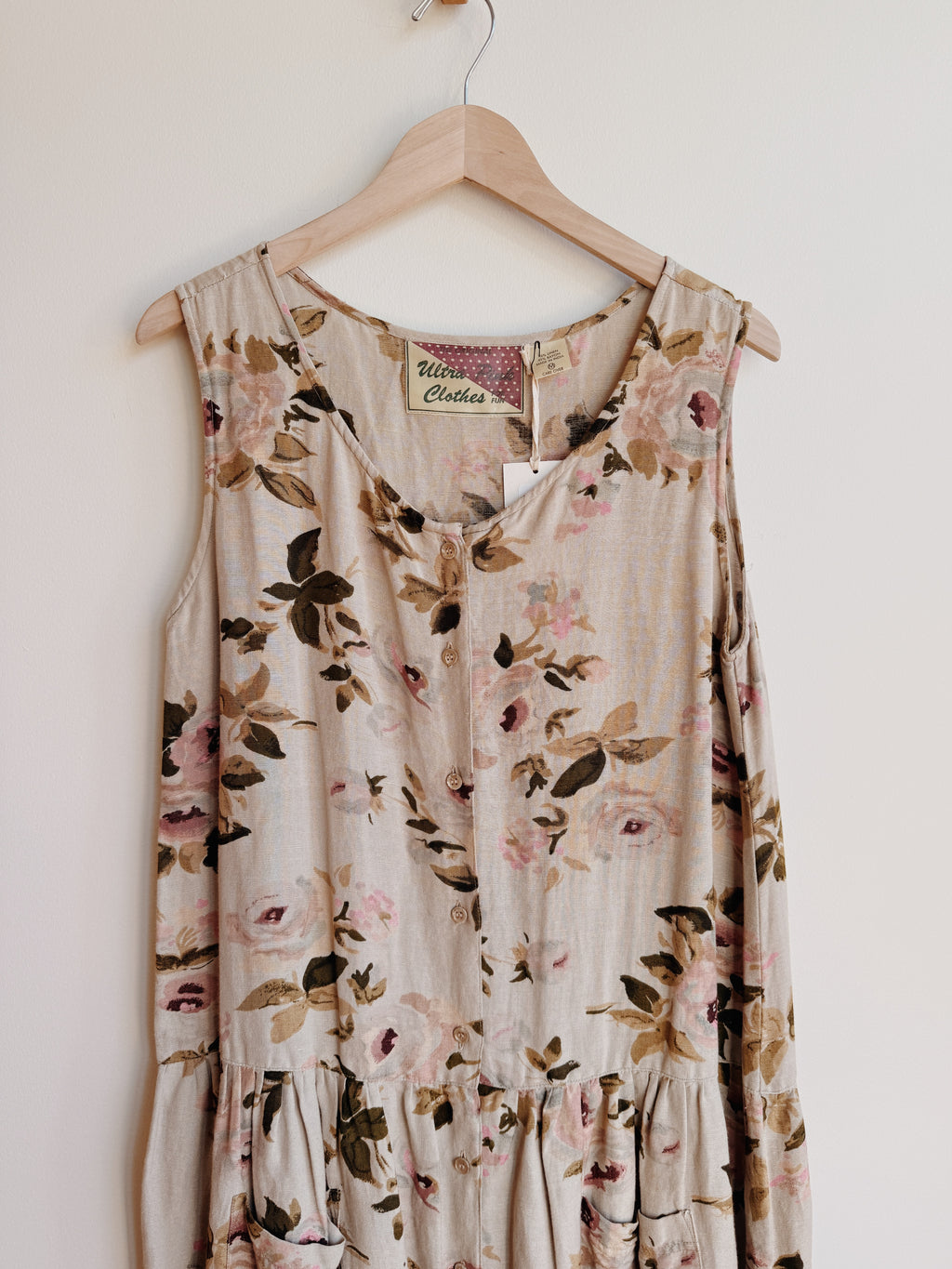 Floral Drop Waist Dress