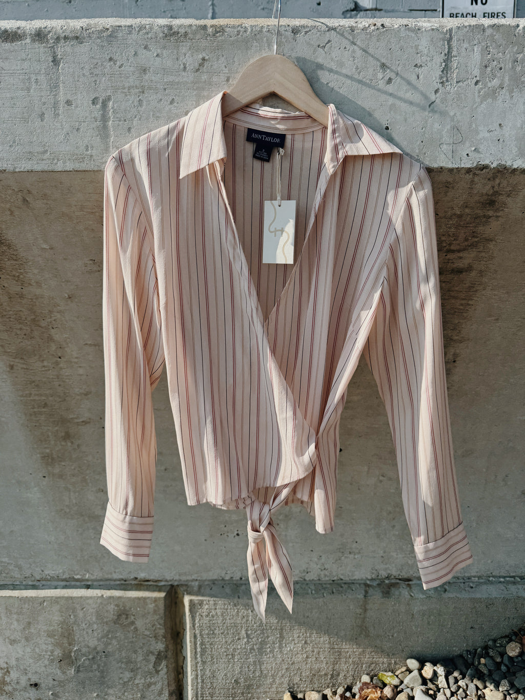 Silk Tie Blouse