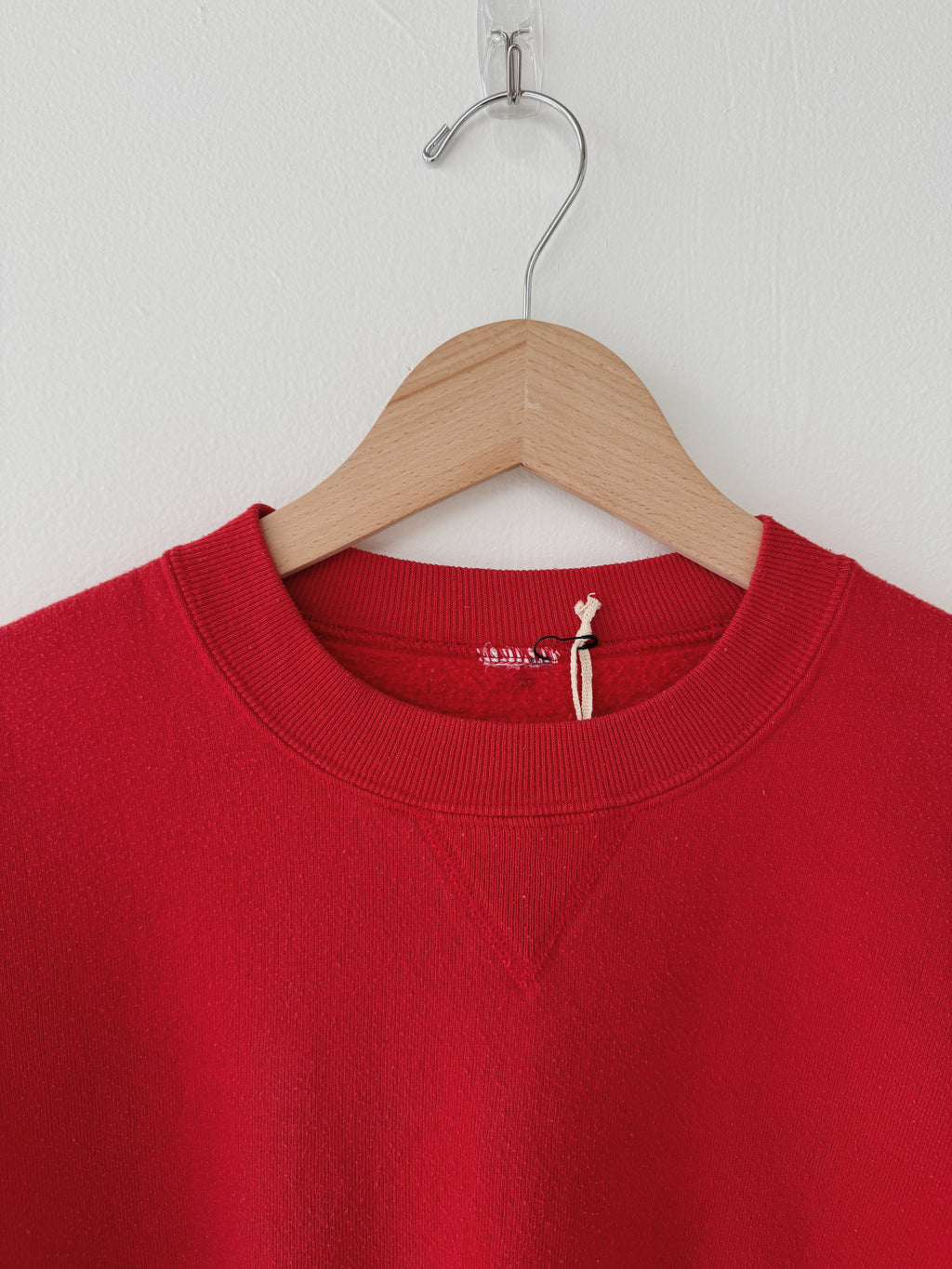 Red Crew Sweatshirt