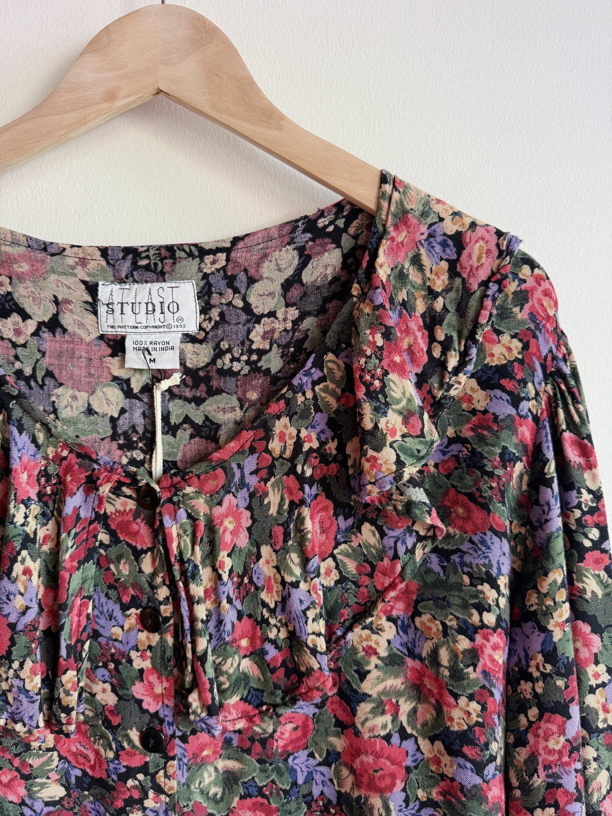 Ruffle Collar Blouse