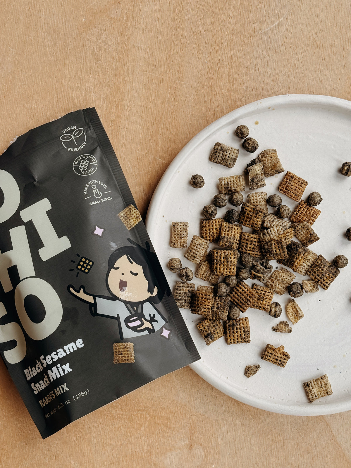 Black Sesame Snack Mix