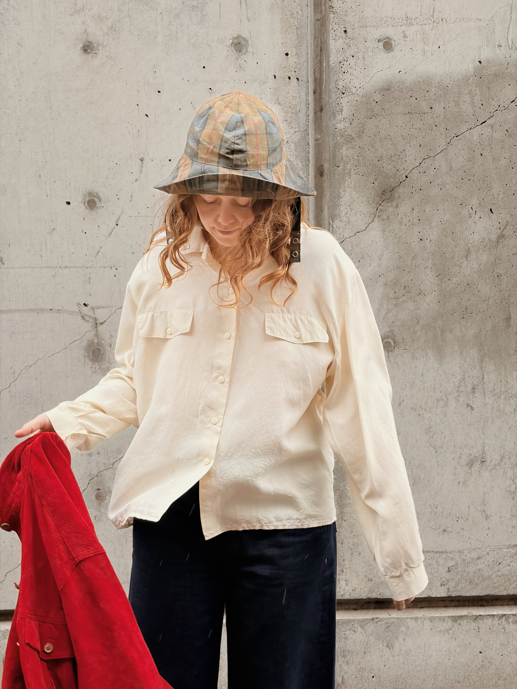 Silk Dream Cream Blouse