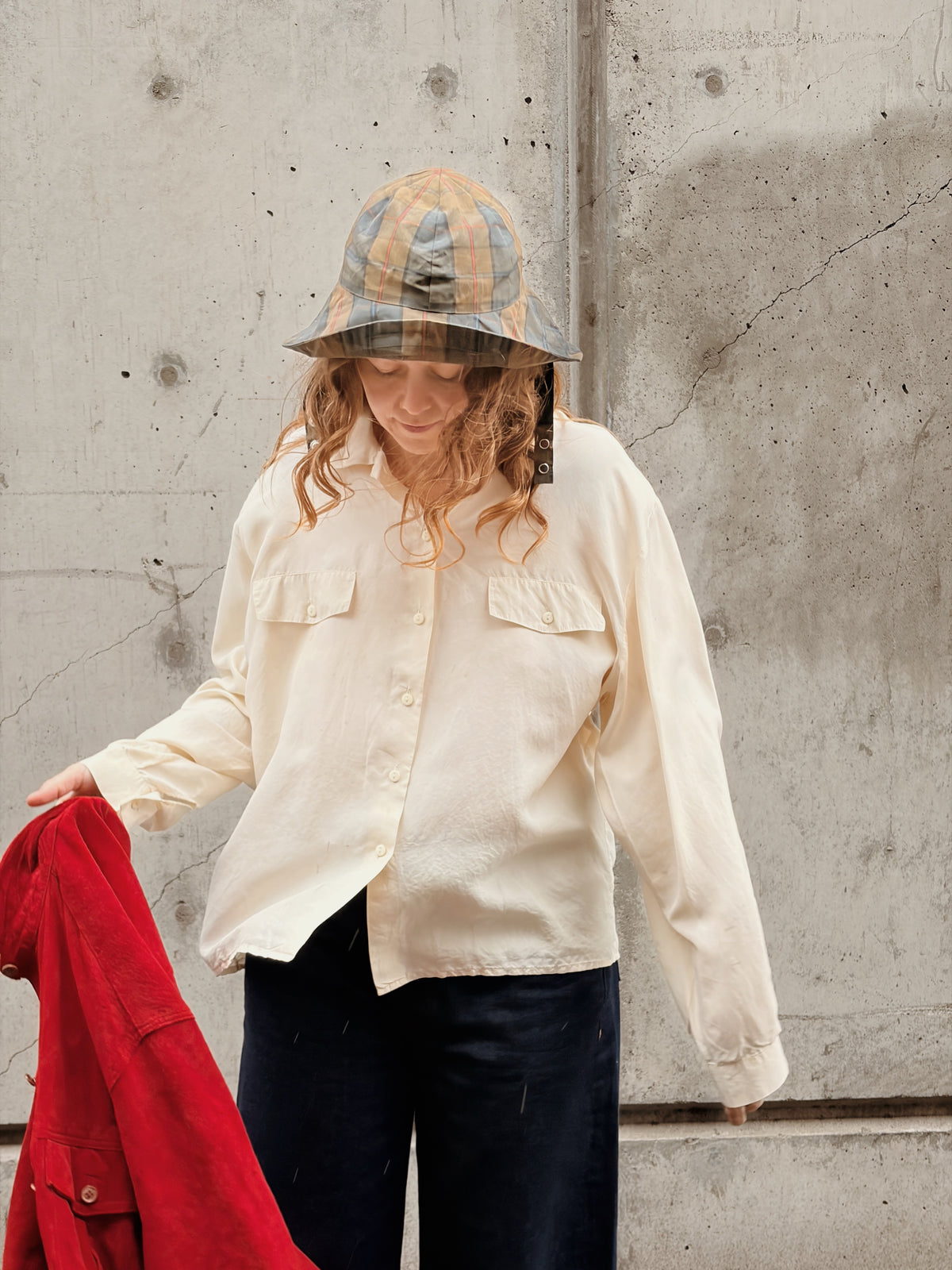 Silk Dream Cream Blouse