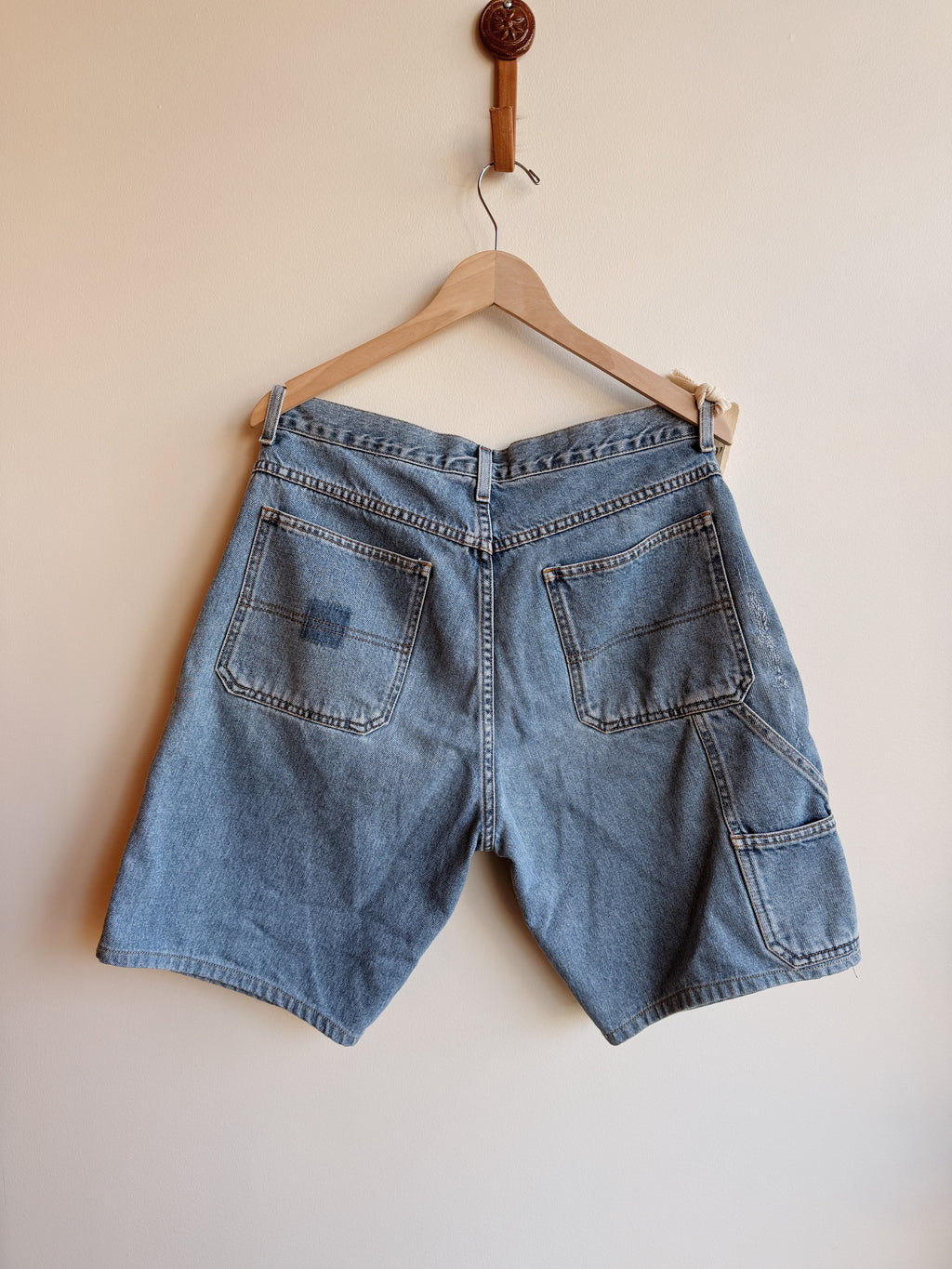 Denim Long Shorts