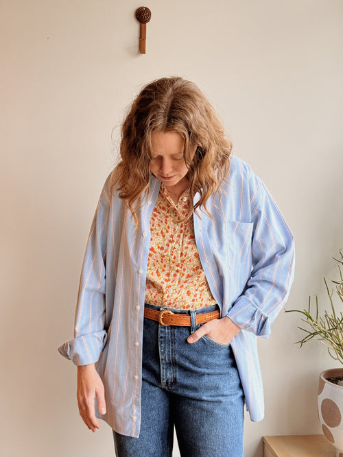 Lands End Stripe Buttondown