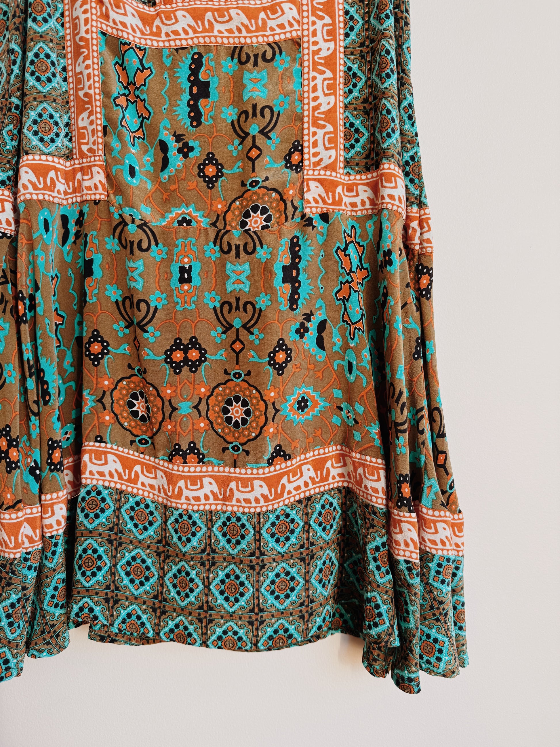 Silk Drop Waist Mini