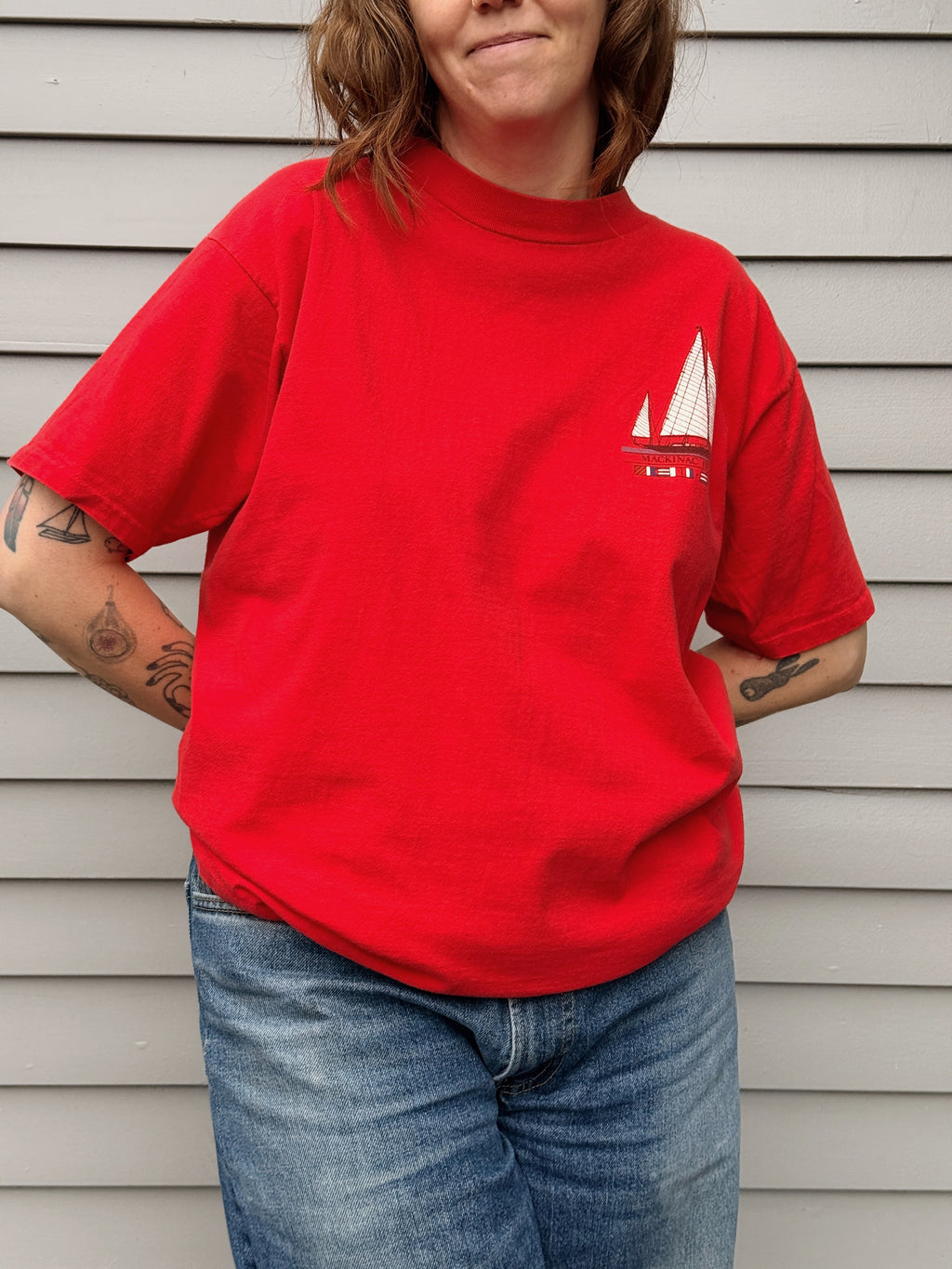 Mackinac Sailboat Tee