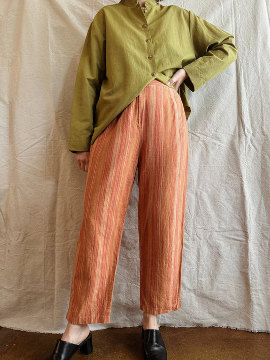 Orangesicle Linen Pant