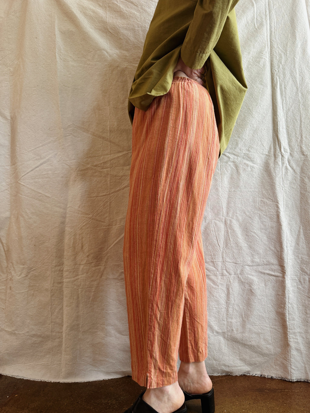 Orangesicle Linen Pant