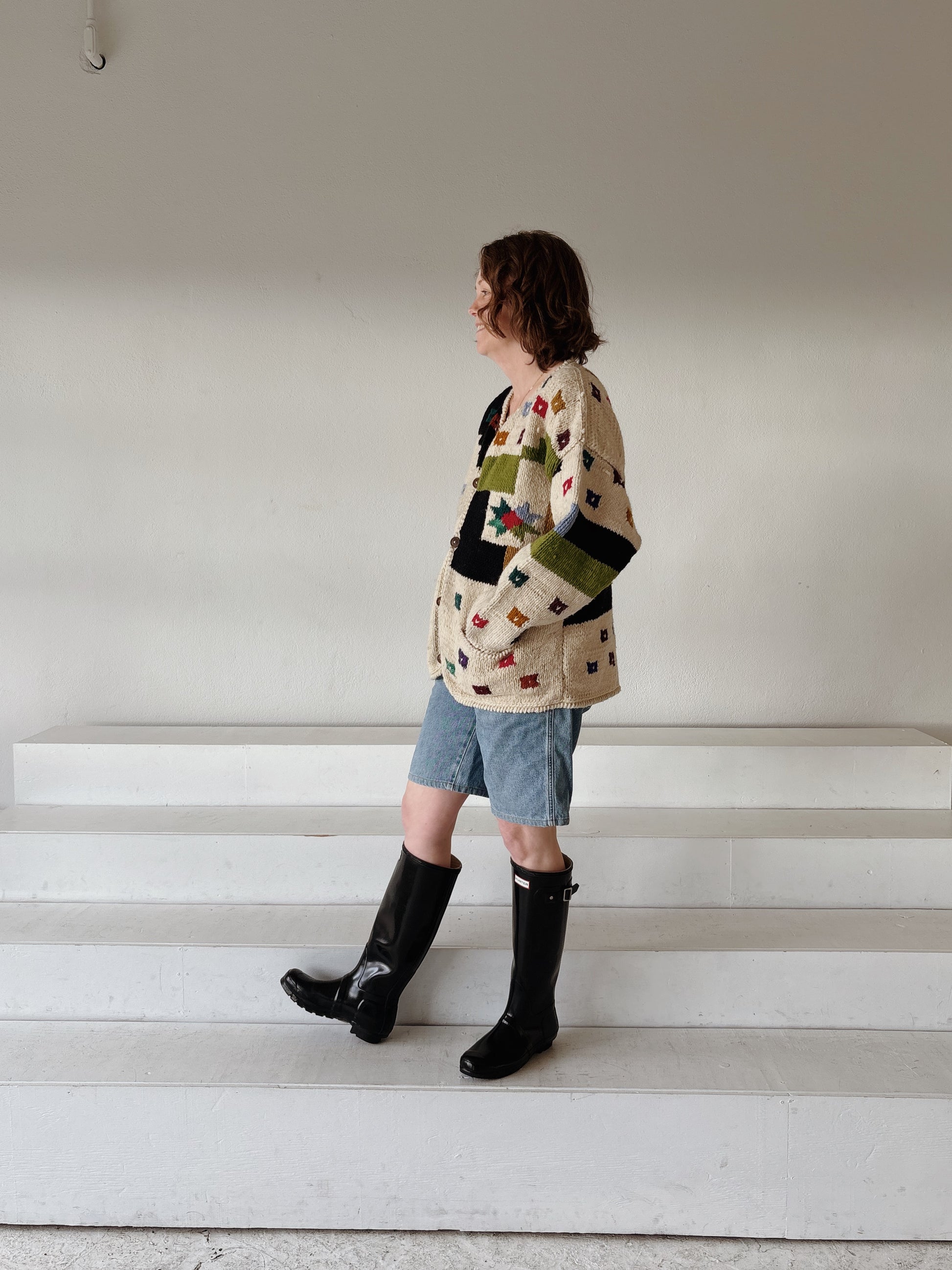 Confetti Wool Cardigan