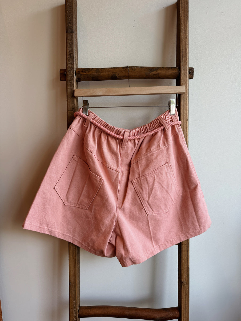 Salmon Cotton Short