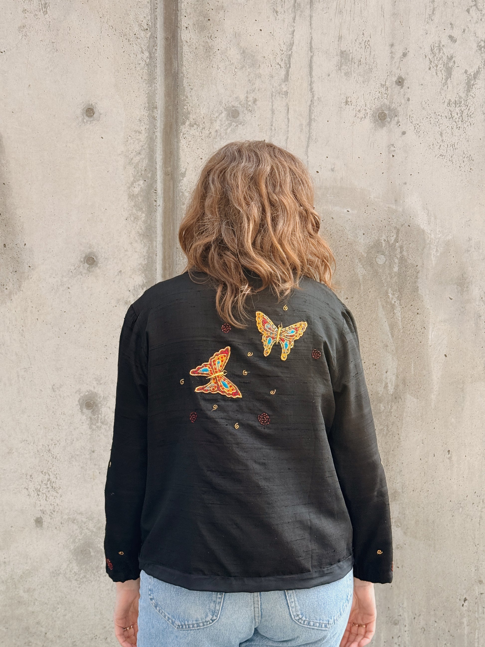 Silk Butterfly Shacket