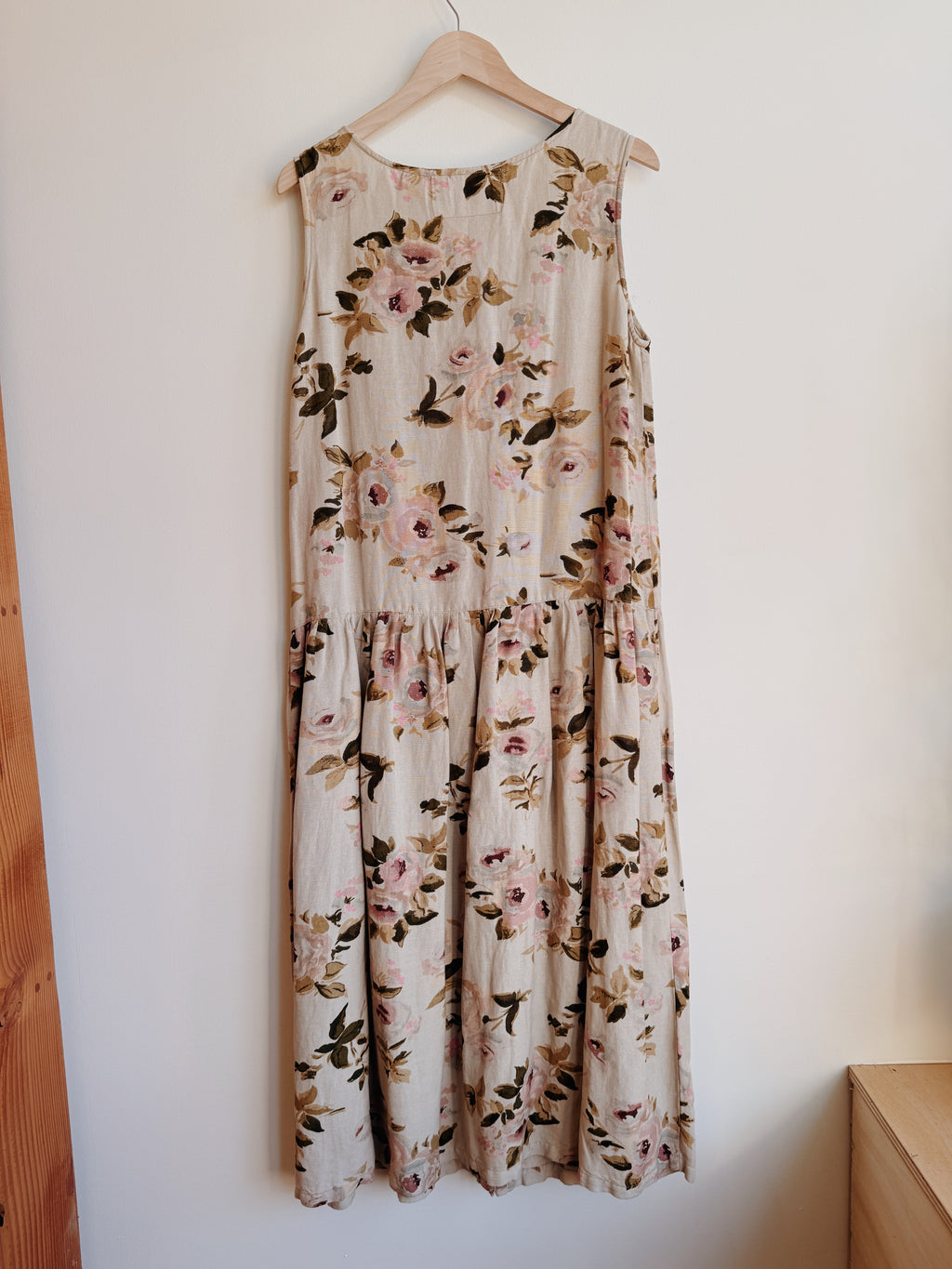 Floral Drop Waist Dress