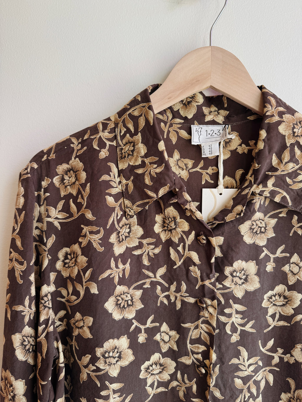 Paris - Silky Floral Top