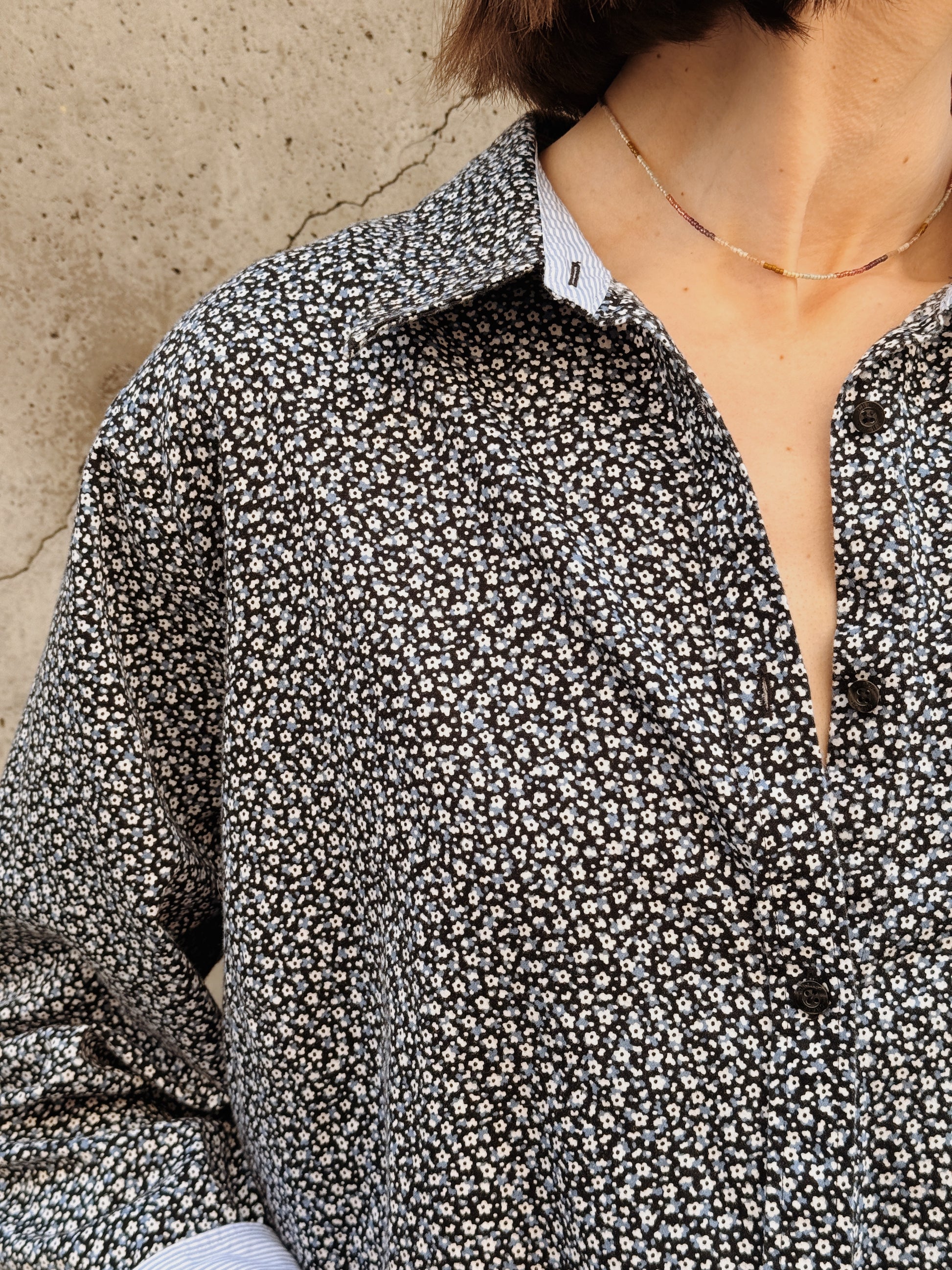 Floral Buttondown