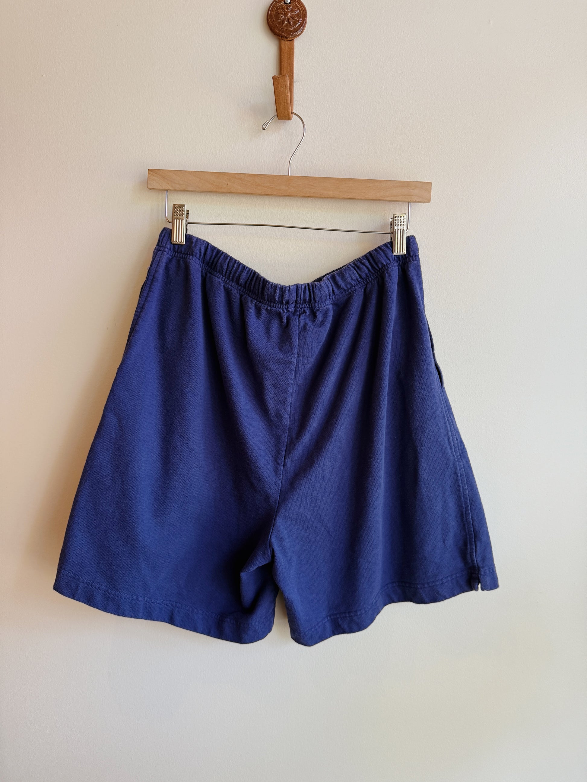 NYL Blue Cotton Lounge Short