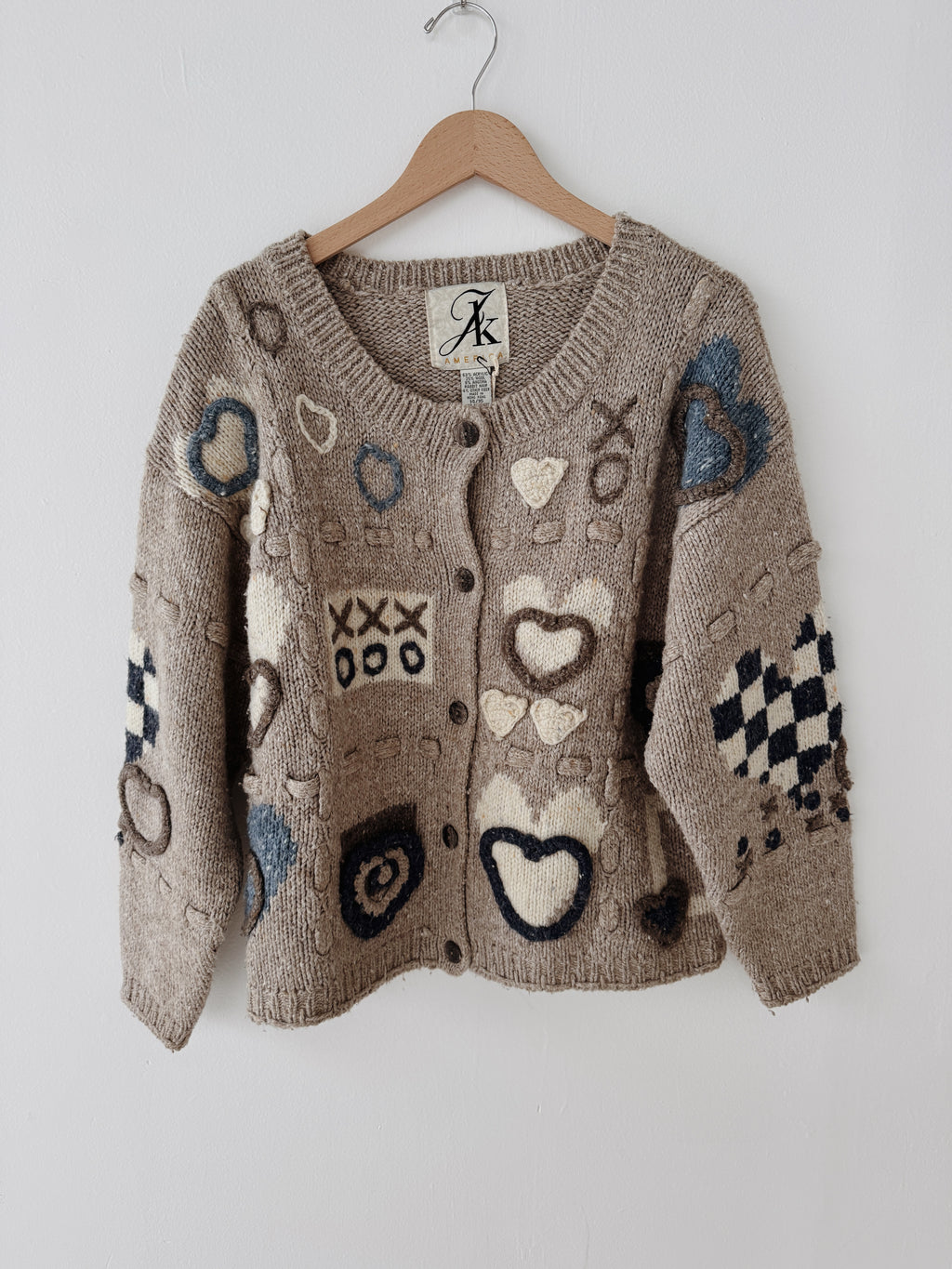 3D Love Cardigan